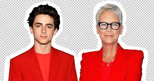 Freaky friday was one of my favourite movies as a child. Jamie Lee Curtis And Timothee Chalamet Wore The Same Suit