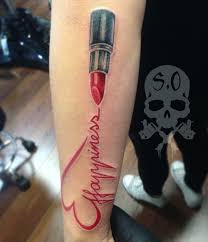 There are 557 lip tattoo lipstick suppliers, mainly located in asia. Realistic Lipstick Tattoo With Happynes Written By Stefano Ottaviani Done At Inkiostrotattoo Lipstick Tattoos Red Ink Tattoos Ink Tattoo