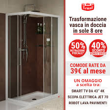 Quanto costa la sostituzione vasca con doccia? Remail Trasformazione Vasca In Doccia Home Facebook