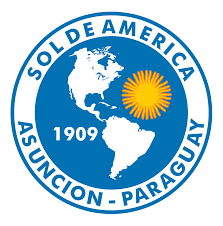 ¡ya se siente la emoción de un nuevo partido albirrojo! Club Sol De America Wikipedia Paraguay Football Logo Team Badge