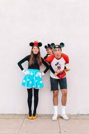 Baby shower ideas vintage theme. Diy Mickey Minnie Mouse Family Costume Studio Diy