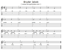 Kostenlos noten und texte herunterladen und lieder anhören. Bruder Jakob Song Lied Text Playback Akkorde Gitarre Guitar Chords