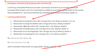 Begini cara menghitung nilai akhir ukg non pns aceh; Cara Menghitung Ip Ipk Dengan Mudah Dalam 1 Menit Terbukti Fakta Kampus