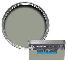 Colours Premium Any Room One Coat Fossilised Matt Emulsion Paint 2 5l Departments Diy At B Q Colours Hallway Colour Schemes Lily Pads