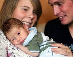 Studentbabyn William har anlänt