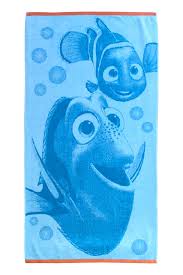 Your child will want to spend hours in the bathtub while playing with these super adorable bath play toys. Disney Pixar Finding Dory Nemo 100 Cotton Terry Jacquard 34 X 64 Beach Bath Towel Buy Online In Moldova At Desertcart