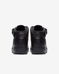 Covering the perforated leather uppers is a gray pigment with complementing. Nike Air Force 1 Mid 07 Men S Shoe Nike Com