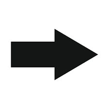 seta para a direita ícone simples preto 14144108 Vetor no Vecteezy