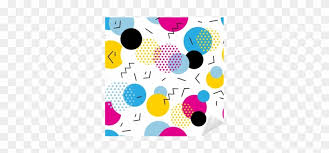 Maybe you would like to learn more about one of these? Seamless Geometric Pattern In Retro 80s Style Behang Jaren 90 Free Transparent Png Clipart Images Download