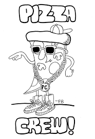 Kids Pizza Coloring Pages - Get Coloring Pages