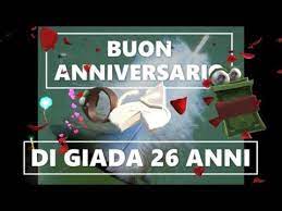 Buon Anniversario Nozze Di Giada 26 Anni Di Matrimonio Buongiorno Auguri Buon Anniversario Auguri Di Buon Anniversario Di Matrimonio Anniversario