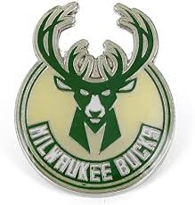As the story goes, the milwaukee bucks received their name and mascot after running a contest that received entries from over 14,000 fans. Amazon Com Aminco Nba Milwaukee Bucks Team Logo Pin Sports Outdoors
