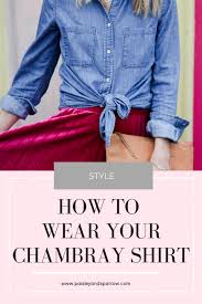 How To Style A Denim Shirt Dress