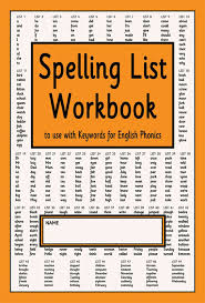 Additional Books Spelling List Workbook