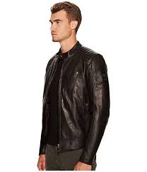 Belstaff V Racer New Tumbled Leather Jacket At Zappos Com Leather Jacket Leather Jacket Black Fashion
