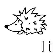 Welches Wort Beginnt Mit Dem Buchstaben I Der Igel Spielerisch Lernt Ihr Kind Beim Ausmalen Den Neunten Buchstaben Des Alphab Ausmalen Buchstabe I Ausmalbild