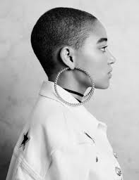 Black American Actress With Short Hair Amandla Stenberg American Actress 2016 Dazed Magazine Short Hair Styles Natural Hair Styles Shaved Hair