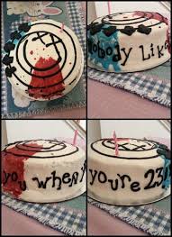 23rd Birthday Birthday Cake Ideas For 23 Year Old Female I M Offic The Best Sister Ever Blink 182 23rd Birthday Cake Blink 182 Cake 23 Birthday Cake Cake