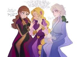 Rise Of The Brave Tangled Frozen Dragons Anna Rapunzel And Anna Disney Princess Art Disney Animation Disney Princess Drawings