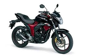 Black And Red Motorcycle India Made Suzuki Gixxer Launched In Japan With Fuel Injection Red Motorcycle New Motorcycles Suzuki