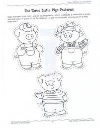 Printable Three Little Pigs House Templates Three Little Pig Little Pigs Three Little Pigs