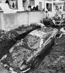 The case was eventually revealed to been in a more complicated and fraudulent scheme than was first thought. Dug Up A Dino How A 1974 Ferrari Dino Ended Up Buried In Someone S Backyard Vintage Everyday