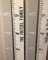 Giant Personalized Measuring Stick Growth Chart Wooden Growth Ruler Family Growth Chart Giant Height Ruler Growth Chart
