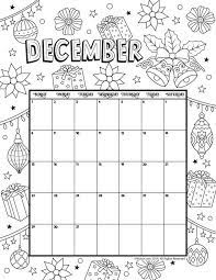 In december, there are fun winter sports like skiing and speed skating; December 2019 Coloring Calendar Woo Jr Kids Activities Coloring Calendar Kids Calendar Calendar Pages