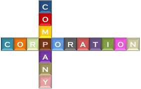 difference between corporation and company with