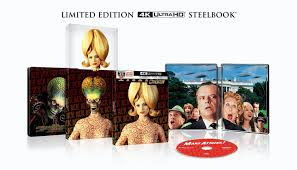 Mars Attacks! (Limited Edition 4K Ultra HD Steelbook + Digital) [UHD] –  GRUV Entertainment