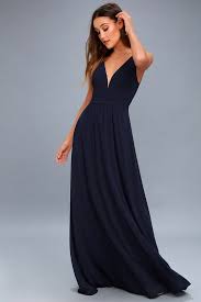 Leading Role Navy Blue Maxi Dress Maxi Dress Navy Blue Maxi Dress Maxi Dress Blue
