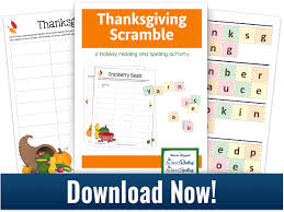An anagram is when you rearrange the letters of one word to form another word. Thanksgiving Scramble A Fun Make A Word Activity Free Pdf