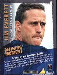 Amazon.com: 1995 Pinnacle Club Collection #90 Jim Everett NFL Football  Trading Card : Collectibles & Fine Art