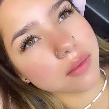 Having lashes is perfect for that no makeup