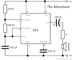 •1 timing from microseconds to hours • astable or monostable. 555 Timer Sound Generator