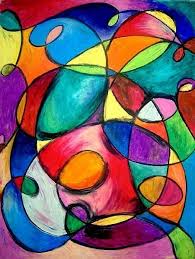 Thursday Oil Pastel Art Colorful Art Abstract Painting