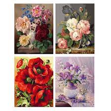 Maybe you would like to learn more about one of these? Gatyztory Diy Painting By Numbers Flowers Canvas Drawing Figure Oil Painting Handpainted Home Decor Gift Paint By Number Aliexpress