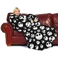Maybe you would like to learn more about one of these? Nightmare Before Christmas Blanket With Sleeves Fleece Comfy Throw 48 X 71 Walmart Com Walmart Com