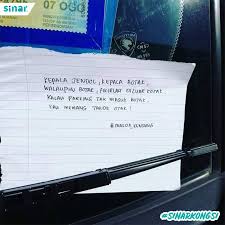 Beli tiket banyak yang antre. Sinar Amboi Bukan Main Lagi Pantun Dia Bila Dah Marah Facebook