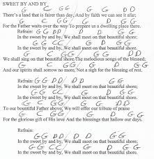 Ukulele chords and tabs for better together by jack johnson. Sweet By And By Hymn Guitar Chord Chart In G Sweet By And By Guitar Chord Chart Guitar Lessons