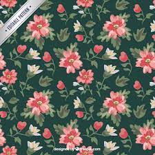 Free for commercial use no attribution required high quality images. Free Vector Vintage Floral Pattern