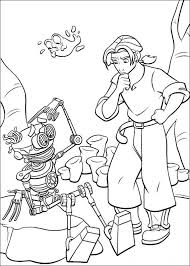 Carte petit renard à colorier. Coloriage La Planete Au Tresor A Imprimer