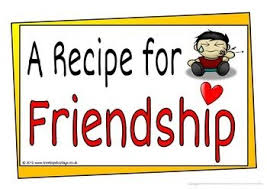 A Printable Set Of 12 Unique A4 Posters Showing A Playful Recipe For Friendship Includes A Title Poste Friendship Recipe Character Education Friendship Poster