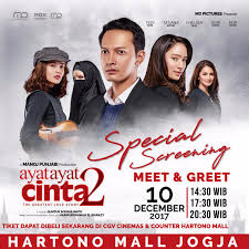 Güzel bir kıpti hıristiyan ve bakire olan maria girgis (carissa putri) ve kampüs arkadaşı nurul (melanie putria). Cgv Cinemas Pa Twitter Jogja Special Screening Dan Meet Greet Cast Ayat Ayat Cinta 2 Di Cgv Hartono Mall Catat Tanggalnya 10 Desember 2017 Tiket Sudah Bisa Kamu Pesan Di Https T Co Mtvcefty5g Thegreatestlovestory