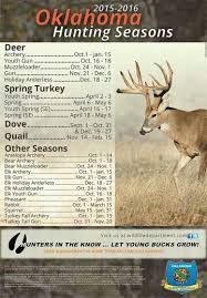 Oklahoma Hunting Seasons Hunting Season Hunting April May