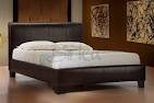 M: Leather - Beds Bed FramesBedroom Furniture