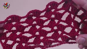 كروشيه غرزة صيفي مفرغة تكرار سطر واحد لعمل بلوزة فستان مفرش مع مرمرة Crochet Stitches Crochet Stitch