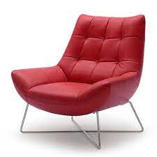 Medici Chair Red Modern Accent Chair Modern Lounge Chairs Contemporary Lounge Chair