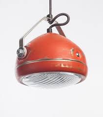 Nr 5 Scheinwerfer Anhanger Licht Rot Aus Vintage Scheinwerfer Anhanger Licht Mit Eisenschnur Mobel Aus Autoteilen Industrie Stil Beleuchtung Rustikale Lampen