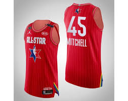 .one (1) utah jazz donovan mitchell city edition jersey (size of jersey will be small or medium). Jazz Donovan Mitchell 45 Game Authentic Red 2020 Nba All Star Jersey